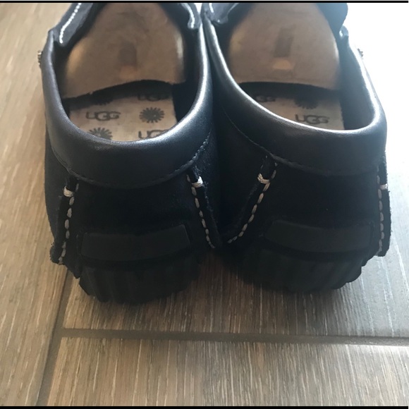 UGG Men’s Navy Bel Air Venetian Loafers SZ 7.5 - Picture 4 of 7